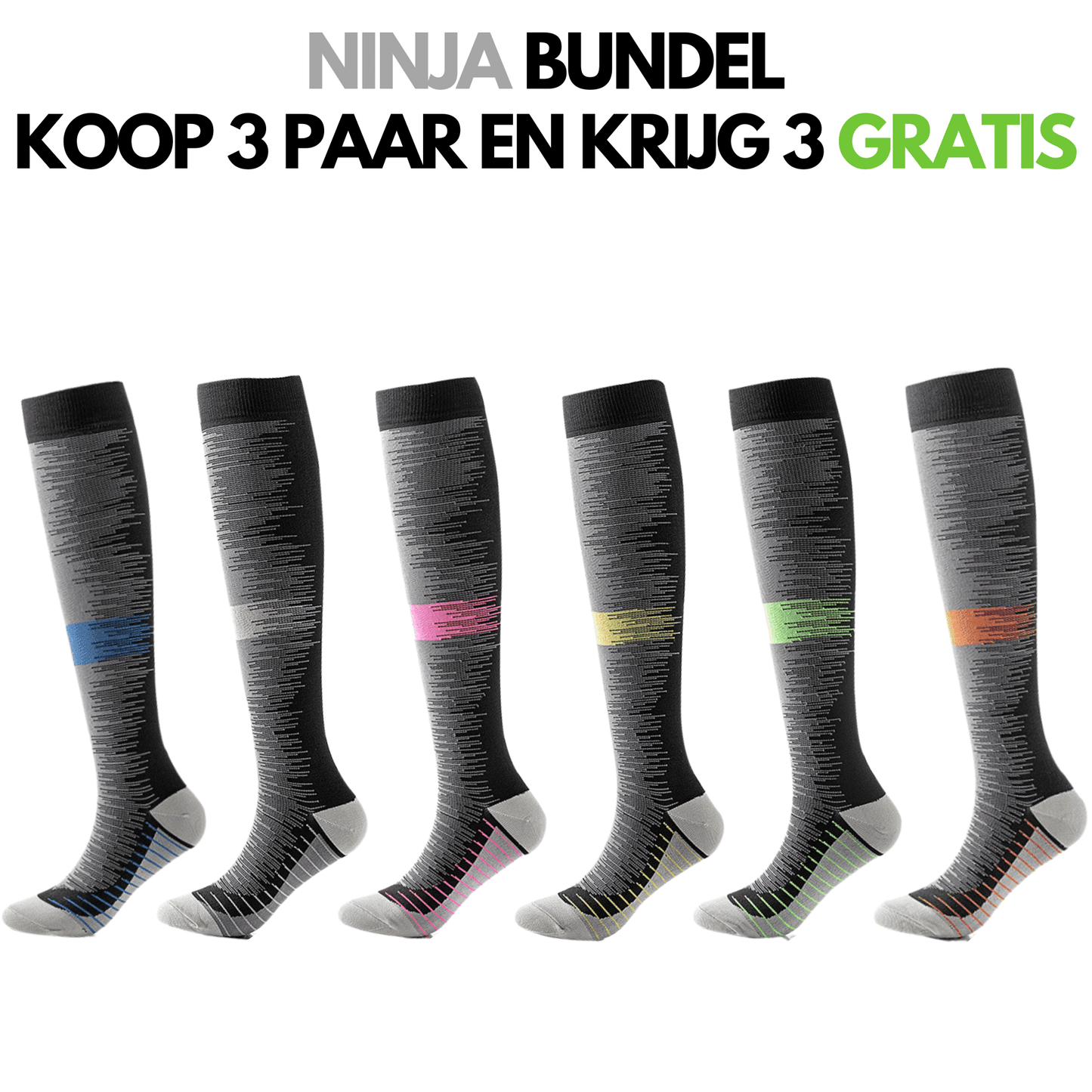 FitCompres - Men's Compression Stockings 