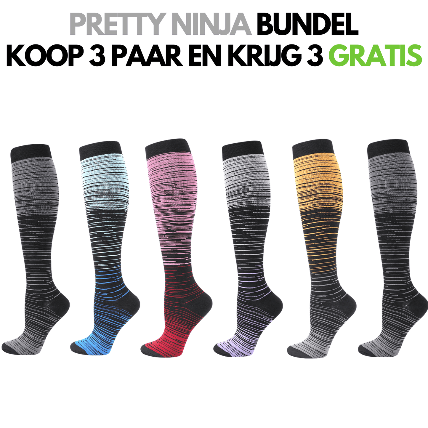 FitCompres - Women's Compression Stockings 
