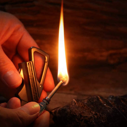 FireStart Key™ - The key ring for quickly lighting a fire 