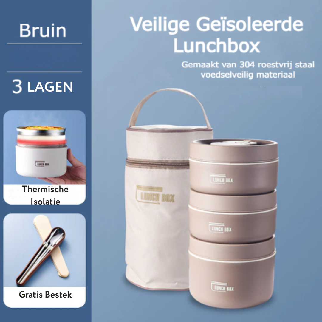 MealBox - (FREE cutlery set + carrying bag worth € 19.95) 