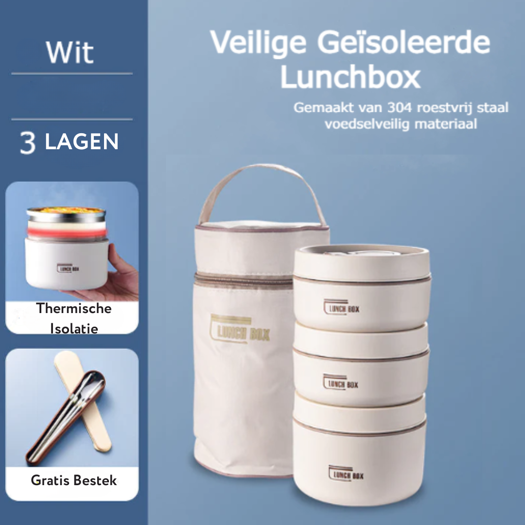 MealBox - (FREE cutlery set + carrying bag worth € 19.95) 
