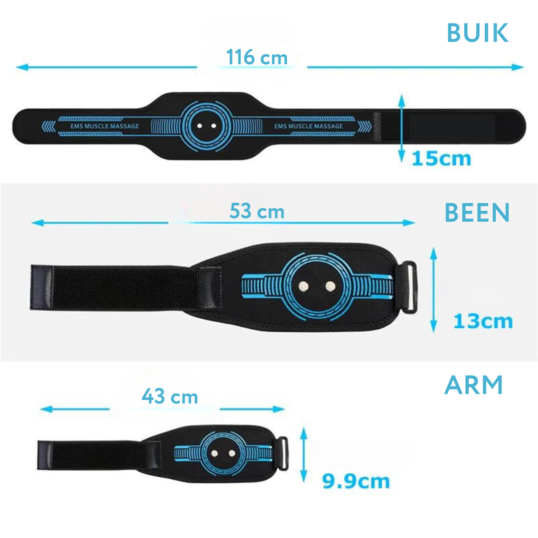 EMS Muscle Bands - Your training and recovery in one