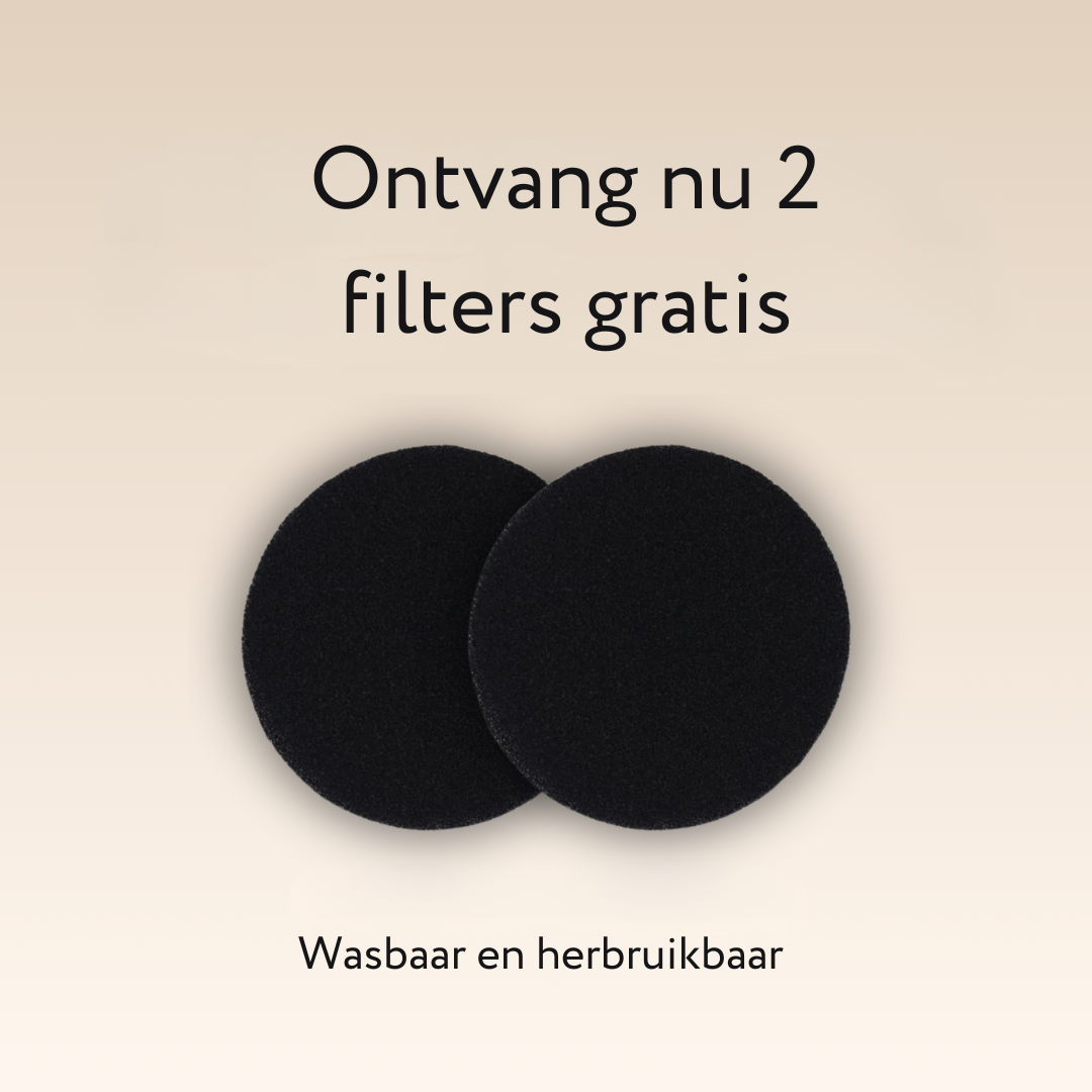 CleanAir Pro - Elimineert 97% van rook en vieze geuren voor pure lucht