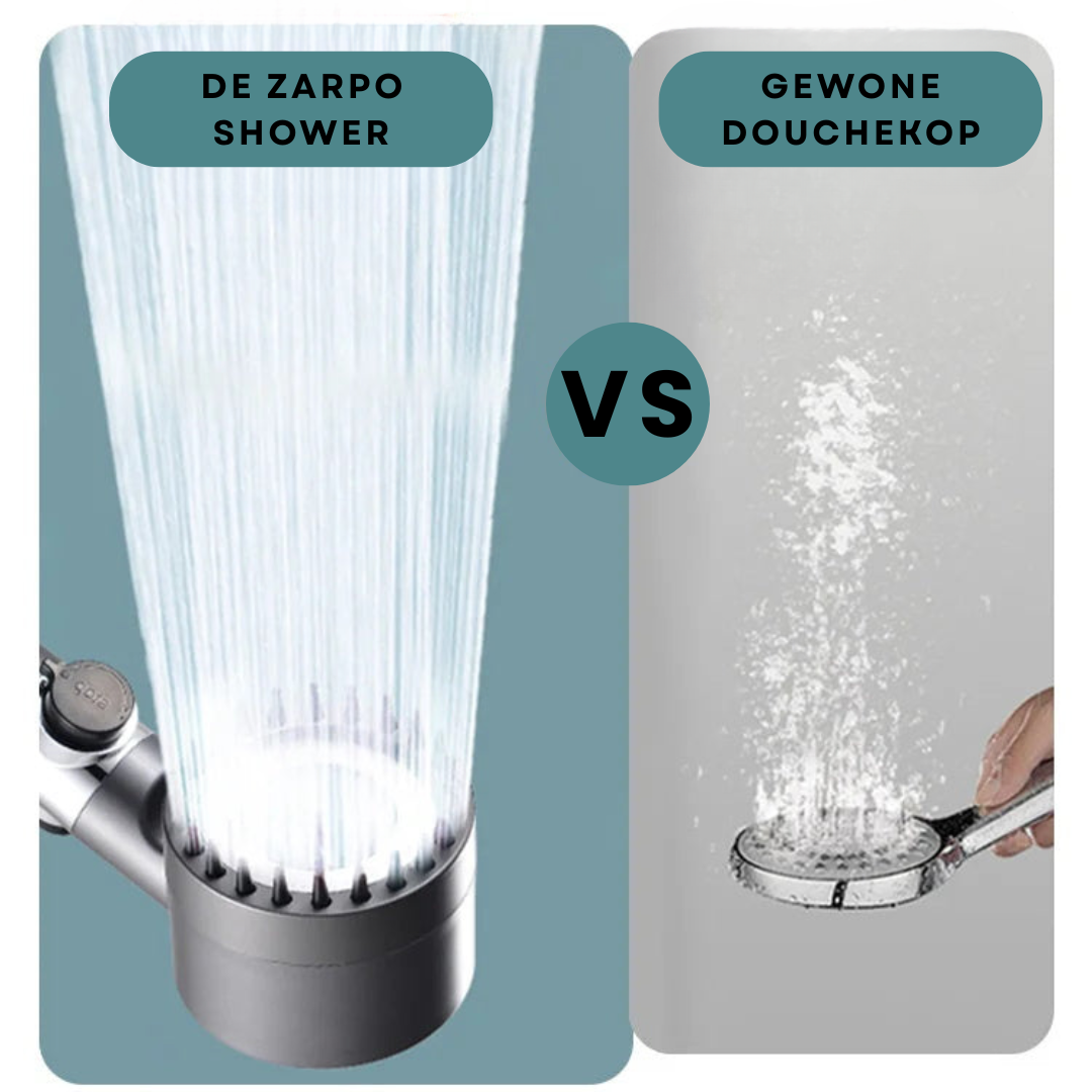 Zarpo Shower - 4 in 1 Massage Multifunctionele Douchekop