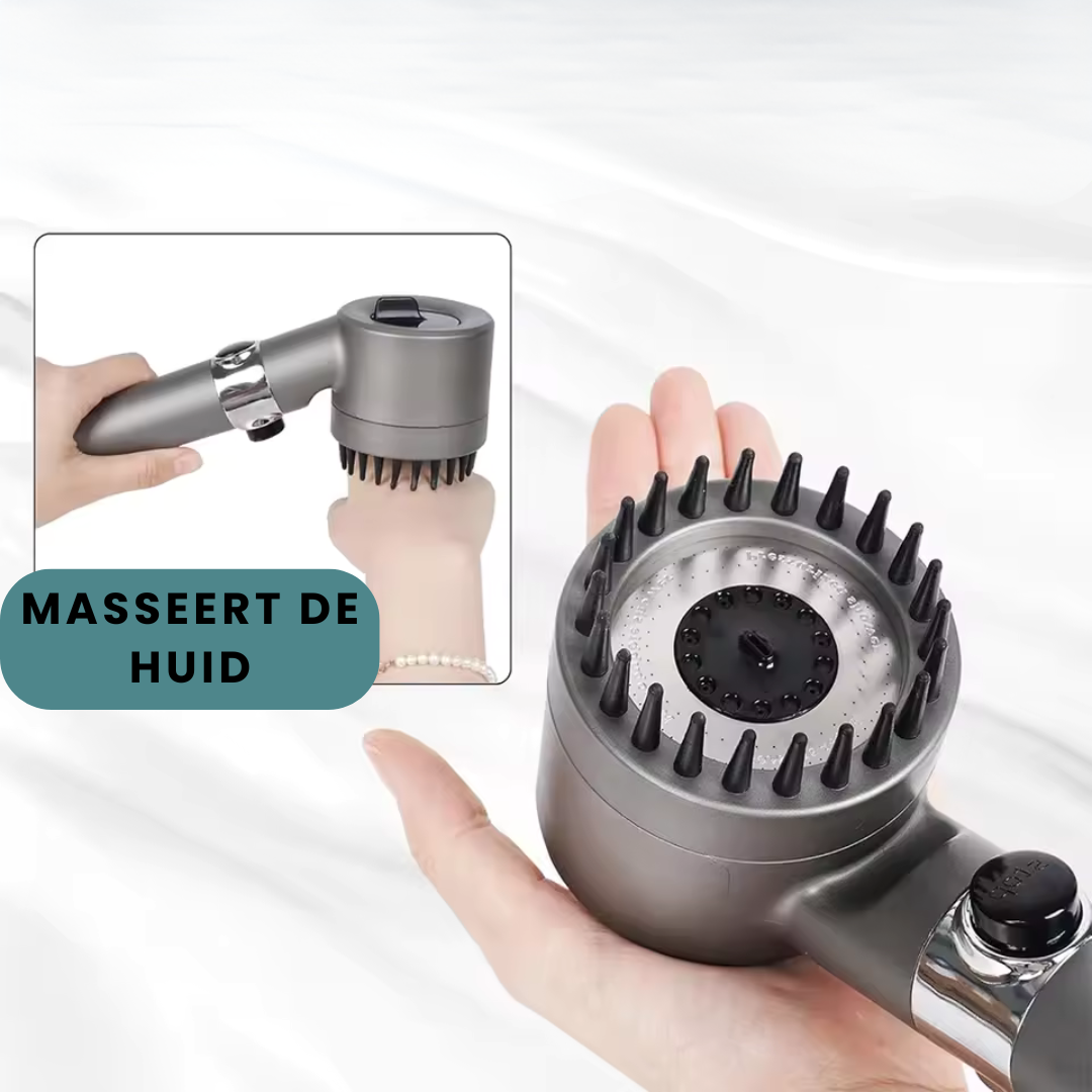 Zarpo Shower - 4 in 1 Massage Multifunctionele Douchekop