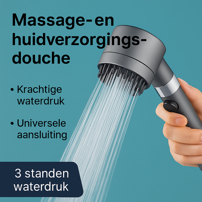 Zarpo Shower - 4 in 1 Massage Multifunctionele Douchekop