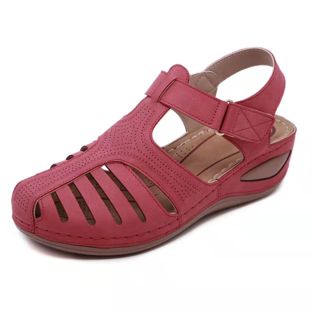 BioBalance - Lederen Retro Orthopedische Sandalen