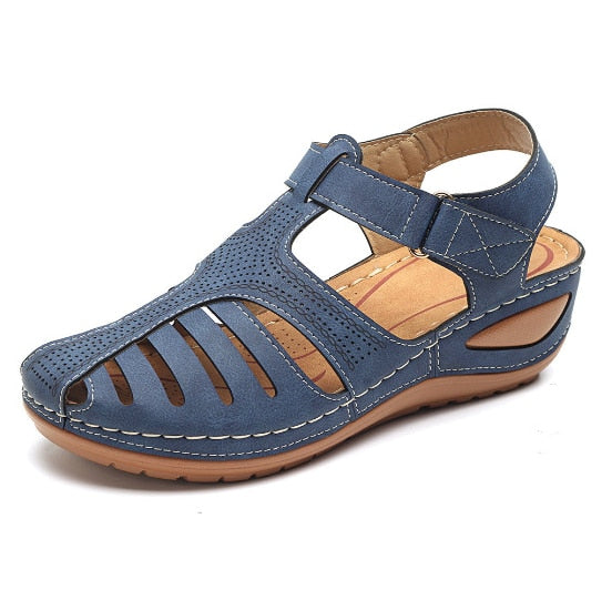 BioBalance - Lederen Retro Orthopedische Sandalen