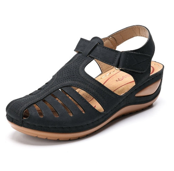 BioBalance - Lederen Retro Orthopedische Sandalen