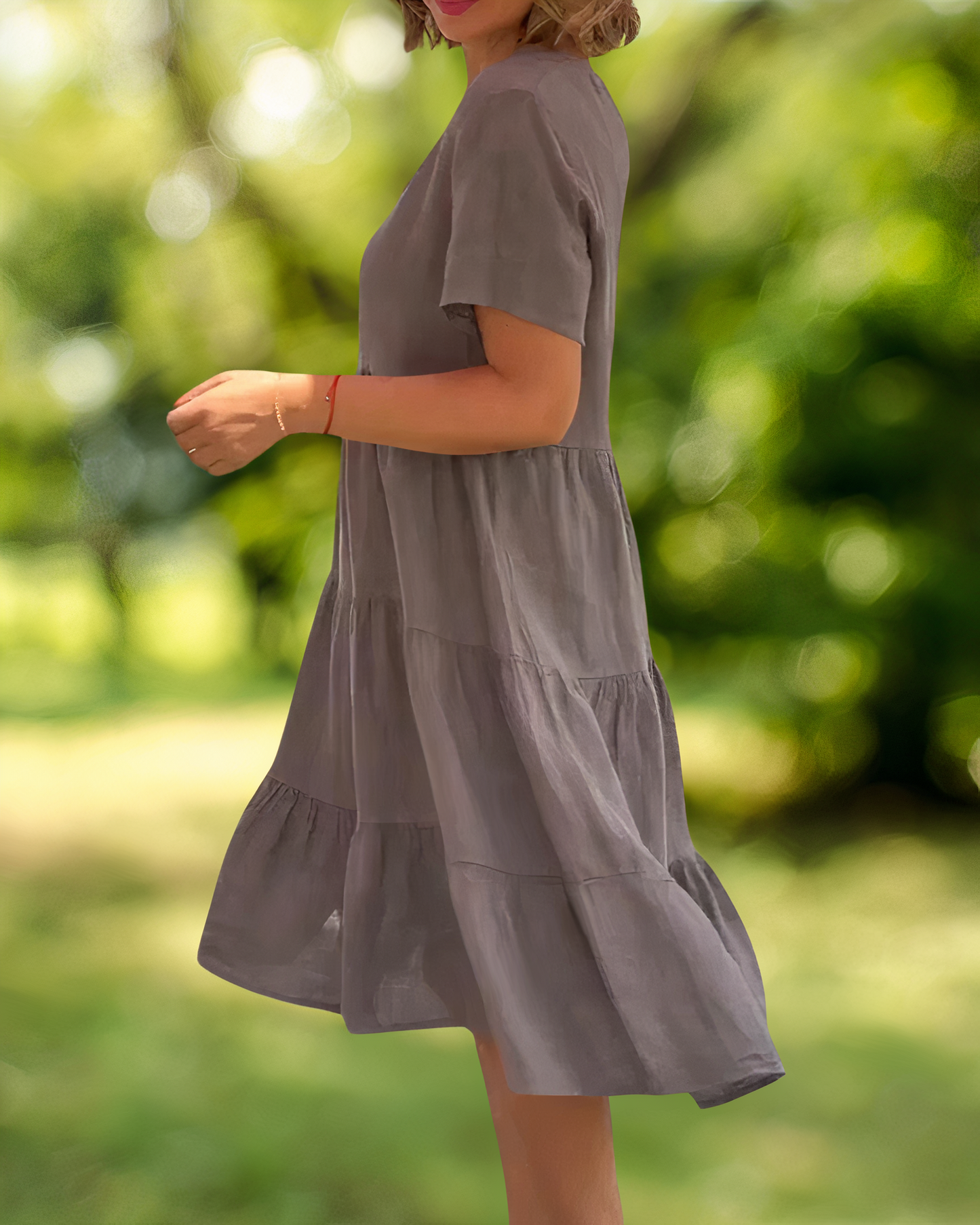 Cotton-Linen Dress - Lucine