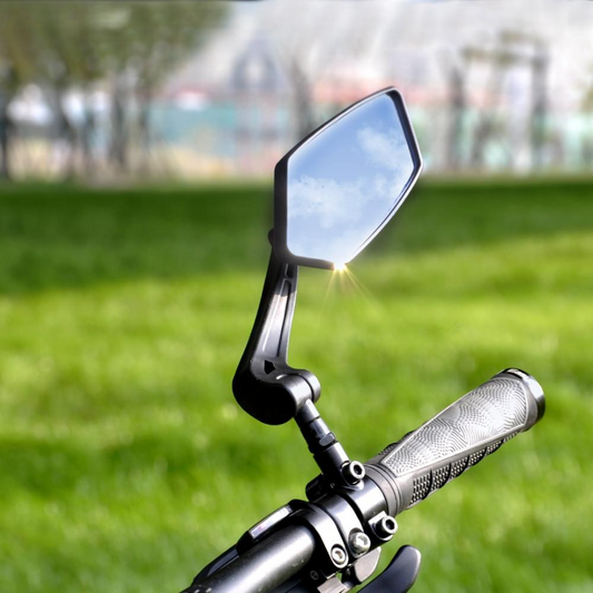 SafeView Fietsspiegel - Zicht op verkeer van achter