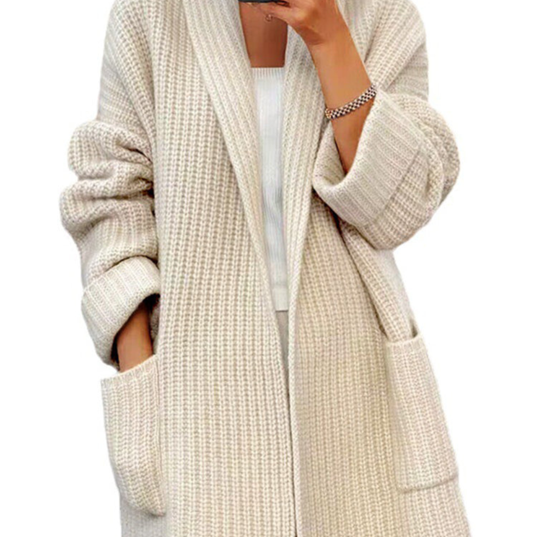 Chunky Knit Oversized Cardigan 
