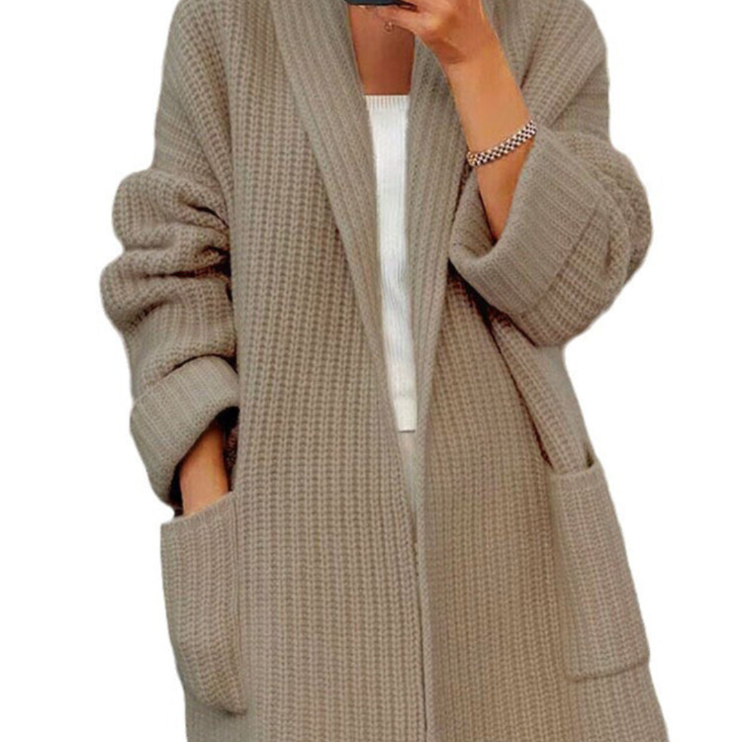 Chunky Knit Oversized Cardigan 