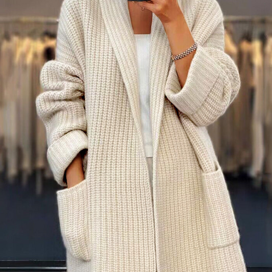 Chunky Knit Oversized Cardigan 