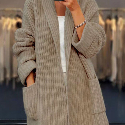 Chunky Knit Oversized Cardigan 