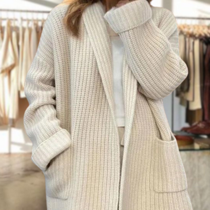 Chunky Knit Oversized Cardigan 
