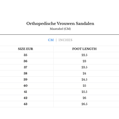 Orthopedic Women Sandals 