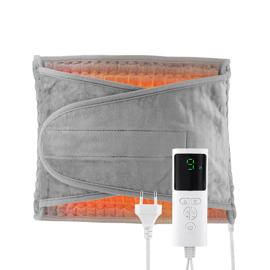 Electric Heating Pad Warm Physiotherapy Thermal Blanket Office Home Temperature Control Waist Belt Warm Up Back Hand Leg Abdomen 