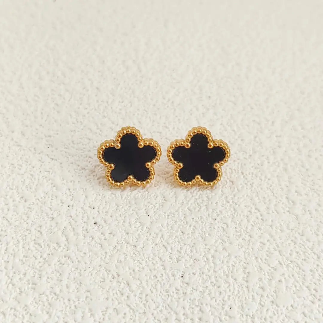 Five Leaf Clover Earrings