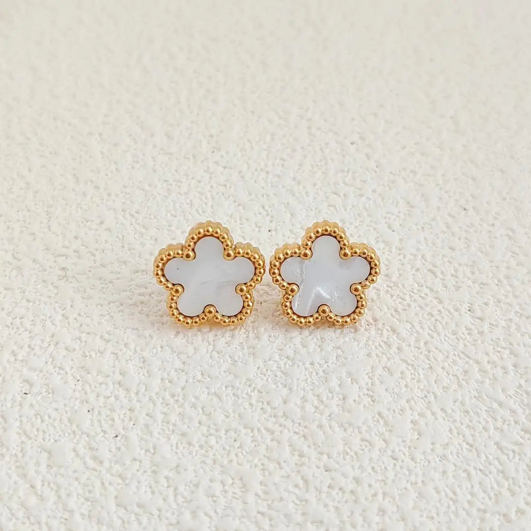 Five Leaf Clover Earrings