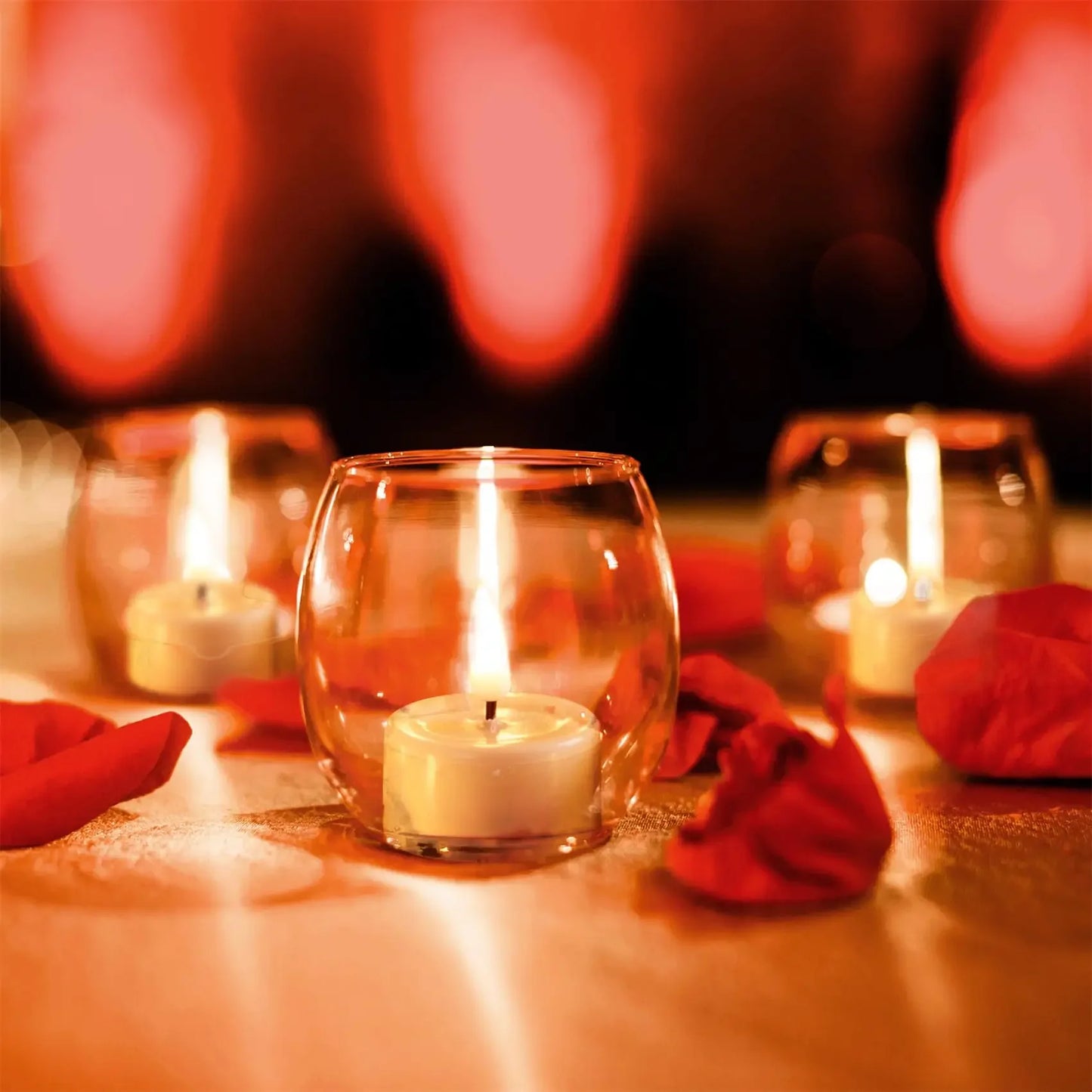 Led Flameless Flickering Battery Operated Tea Lights Candles with Remote Votive Candles Valentine's Day Wedding Christmas Decor 