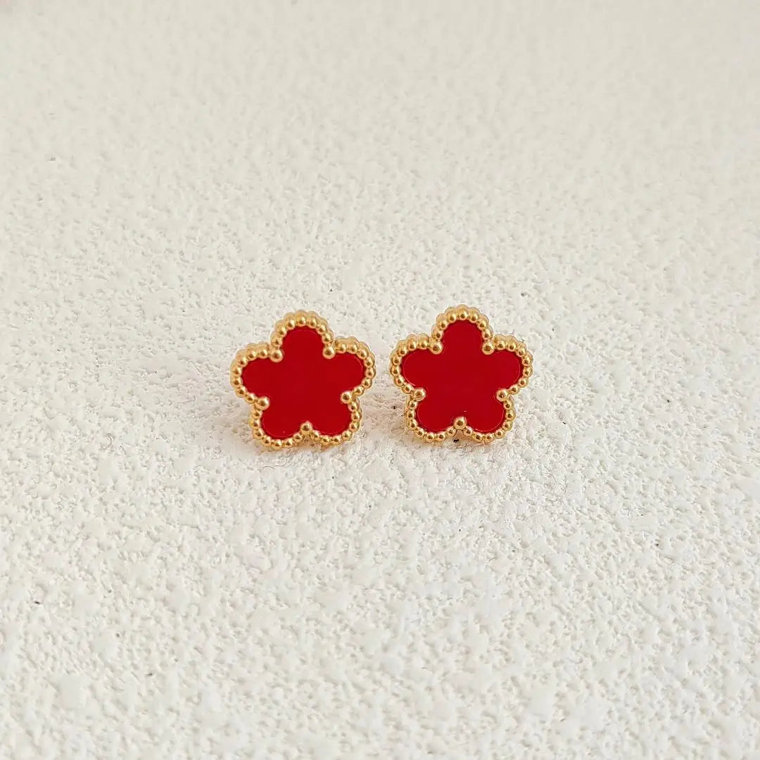Five Leaf Clover Earrings