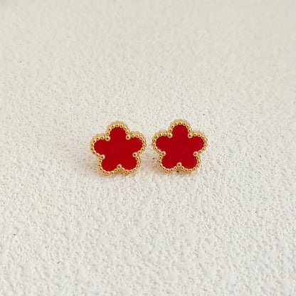 Five Leaf Clover Earrings