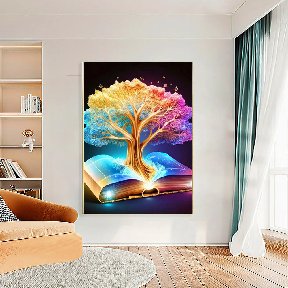 Diamond Painting Schilderij - Golden Tree