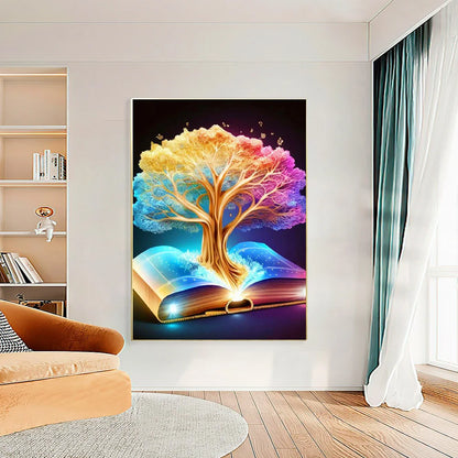 Diamond Painting Schilderij - Golden Tree