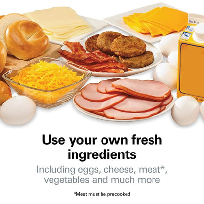 Hamburger Press Hamburger Patty Maker Non-Stick Multifunctional Hamburger Omelet Steak Breakfast Sandwich Machine Eu Plug Durable 