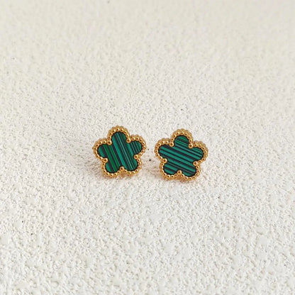 Five Leaf Clover Earrings