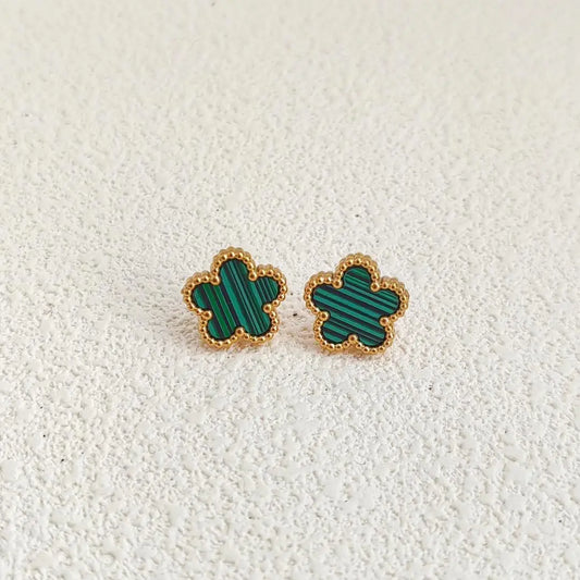 Five Leaf Clover Earrings