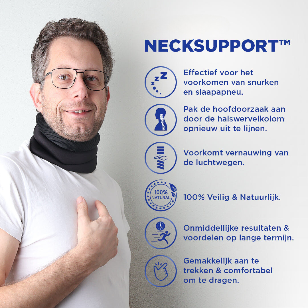 NeckSupport™ - Never snore again