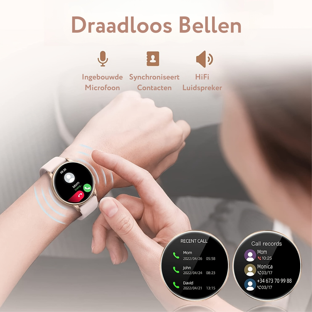 SyncWave Smartwatch - Today with free 2nd strap!