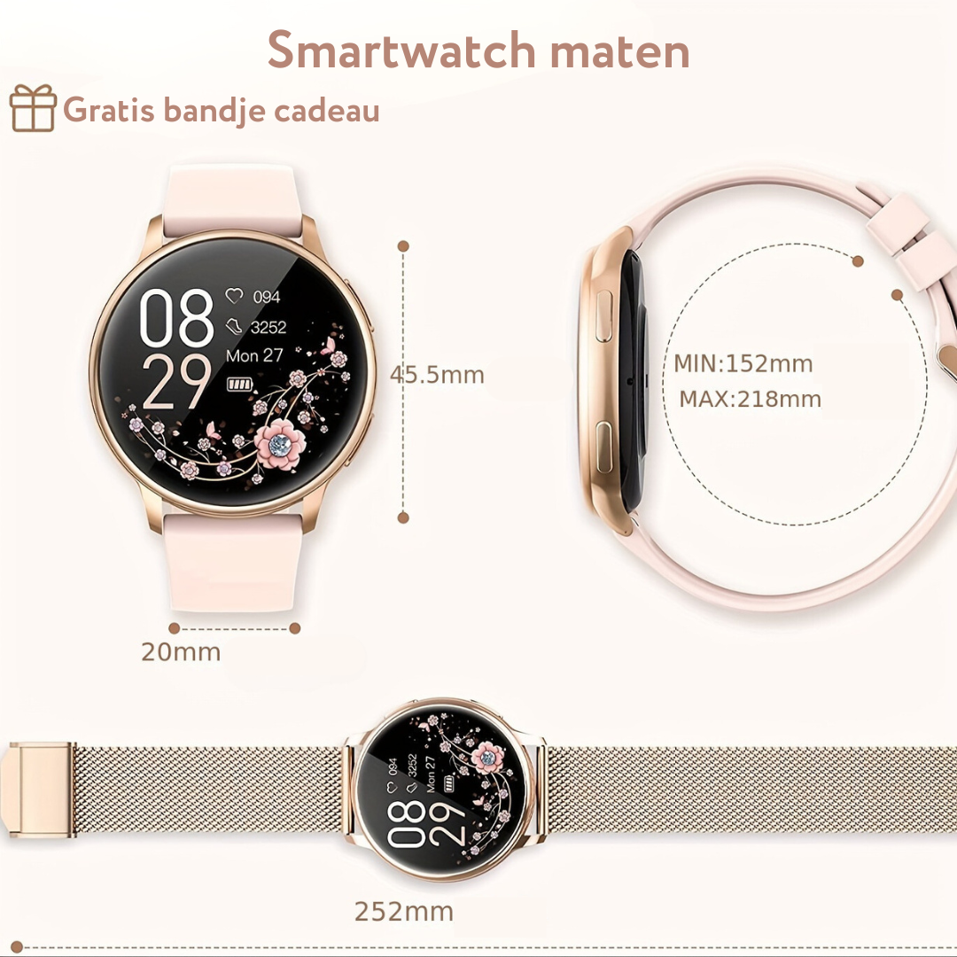 SyncWave Smartwatch - Today with free 2nd strap!