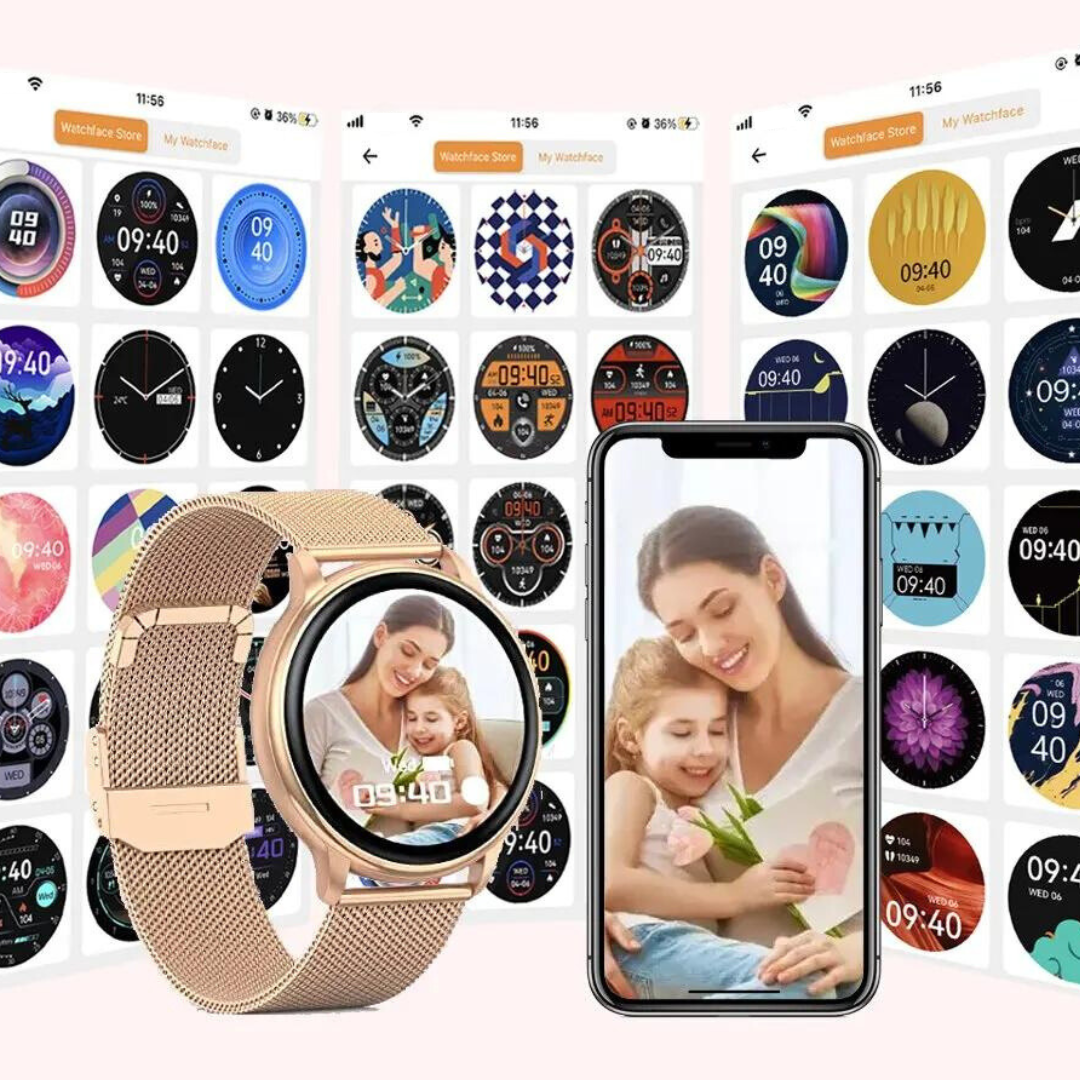 SyncWave Smartwatch - Today with free 2nd strap!