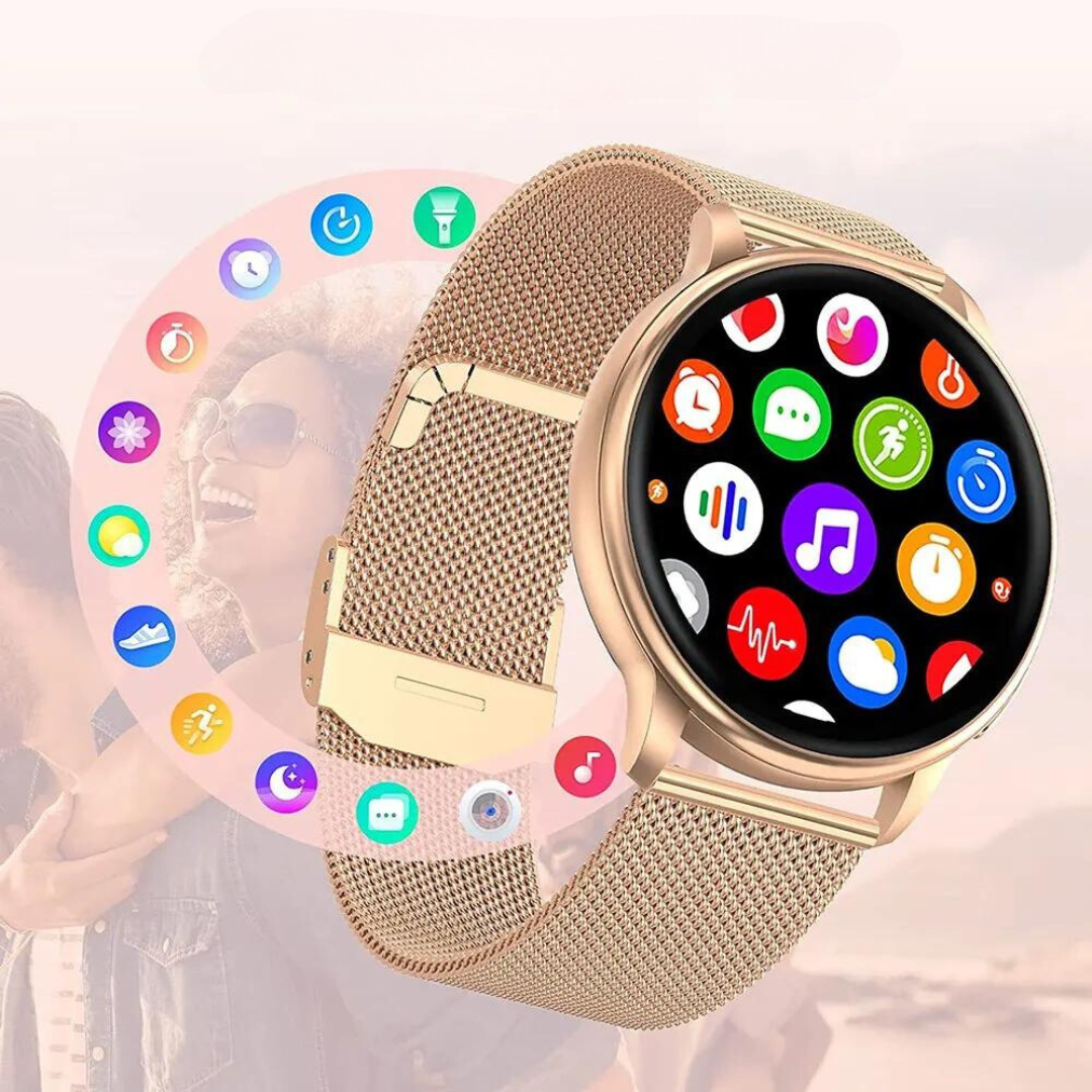 SyncWave Smartwatch - Today with free 2nd strap!