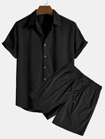 Lorenzo® - Two-Piece Corduroy Summer Set