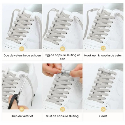 Never Tie Again – Elastic Laces for Ultimate Convenience