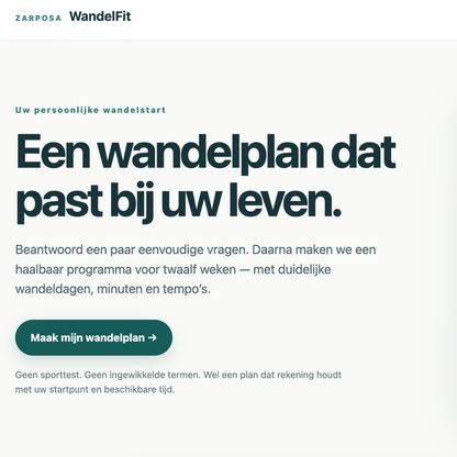 Jouw persoonlijke wandelplan – 12 weken