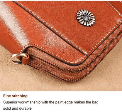 Retro Crossbody Leather Bag™ | Stijlvolle schoudertas