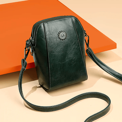 Retro Crossbody Leather Bag™ | Stijlvolle schoudertas