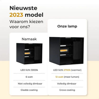 Light Cube™ - The wireless and luxurious wall lamp! 